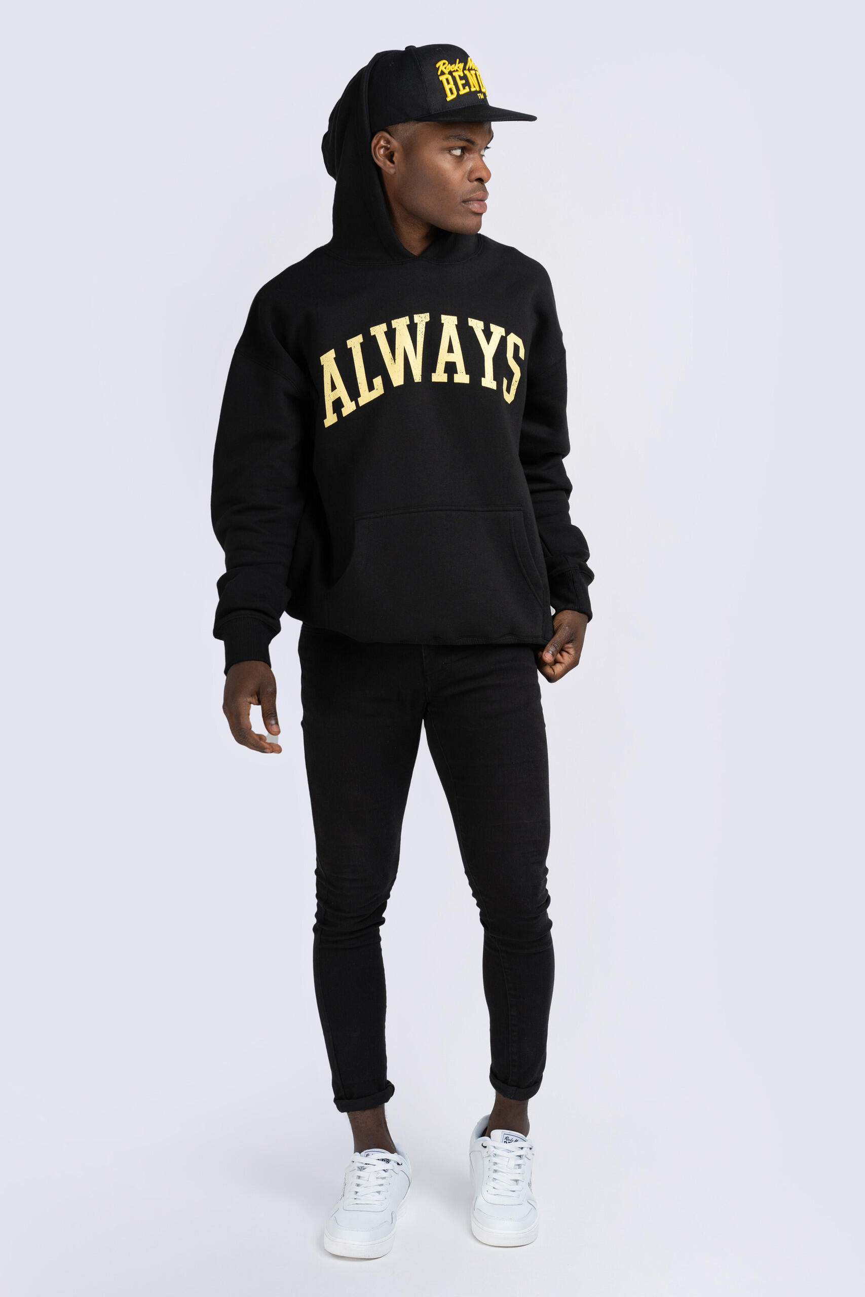BENLEE Oversized unisex sweatshirt met capuchon GIGANTE 3/7