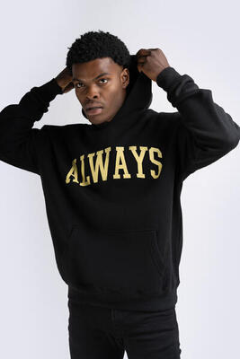 Benlee oversized unisex sweatshirt met capuchon gigante