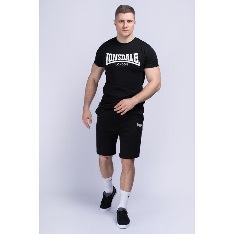 LONSDALE Herren T-Shirt & Shorts Set normale Passform MOY