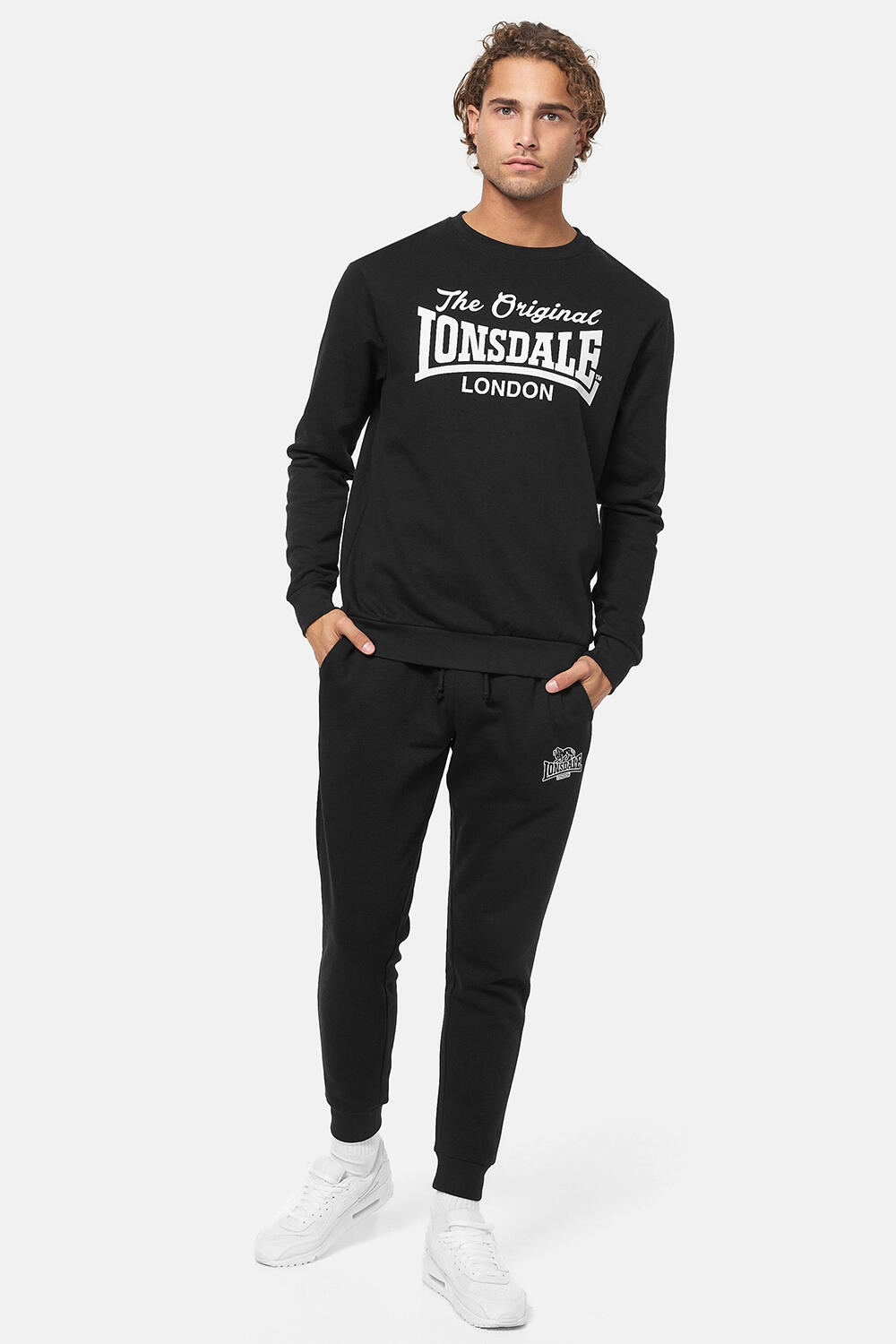 Classic crew-neck sweatshirt Lonsdale Burghead 3/5