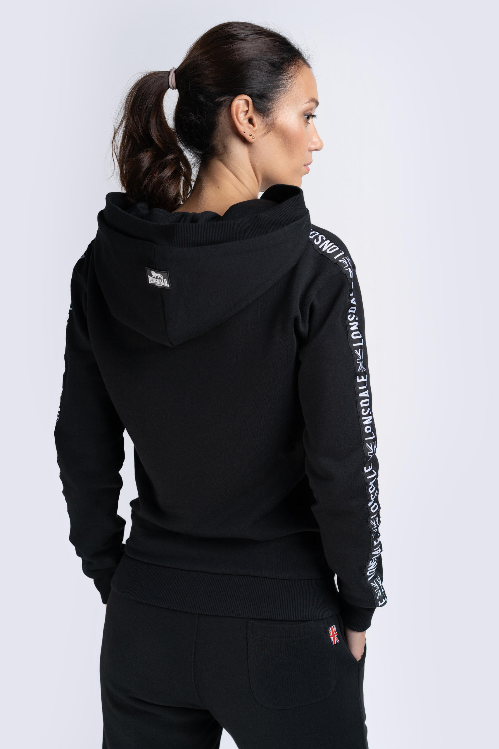 Damen-Hoodie Lonsdale Dihewyd 4/7