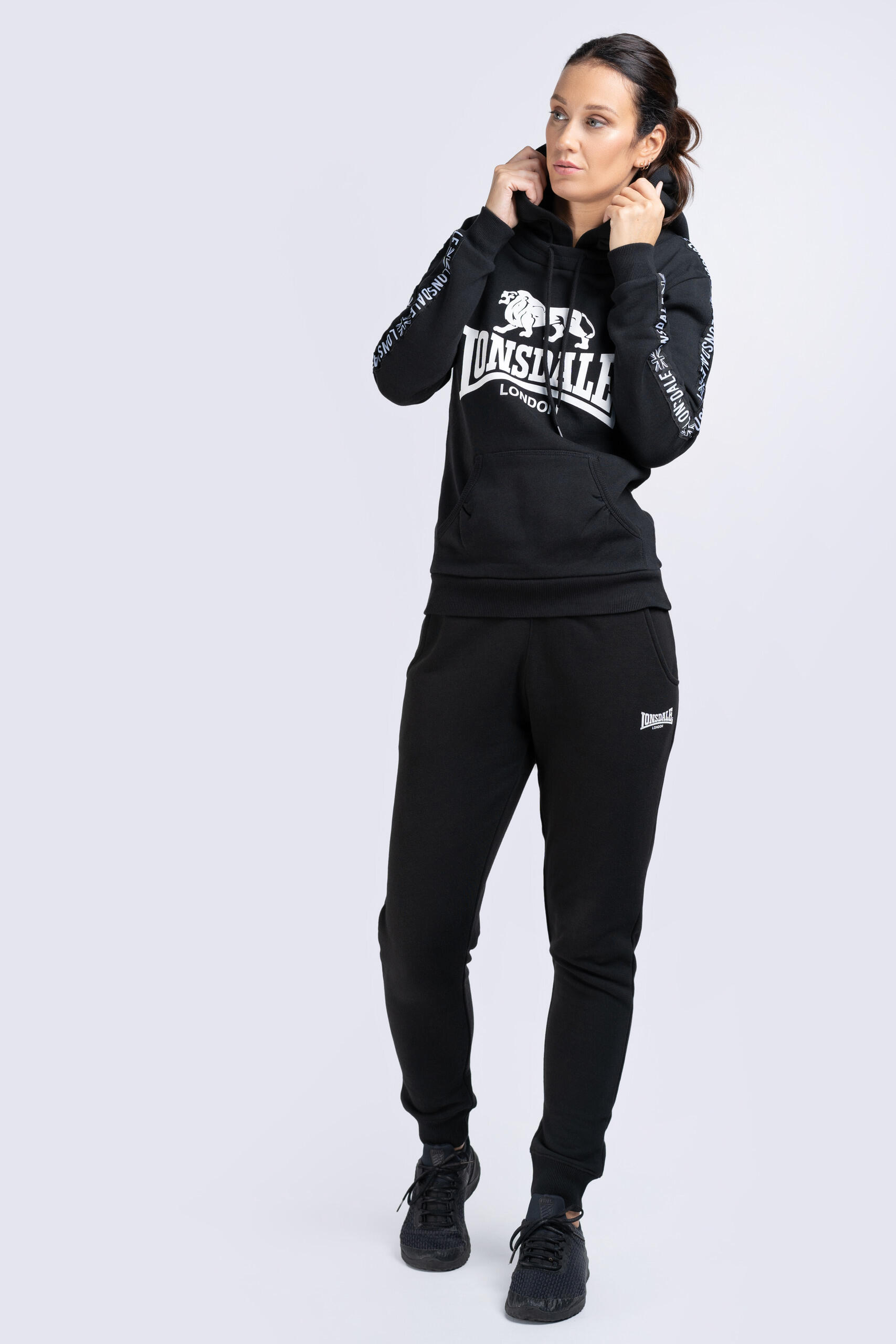 Damen-Hoodie Lonsdale Dihewyd 3/7