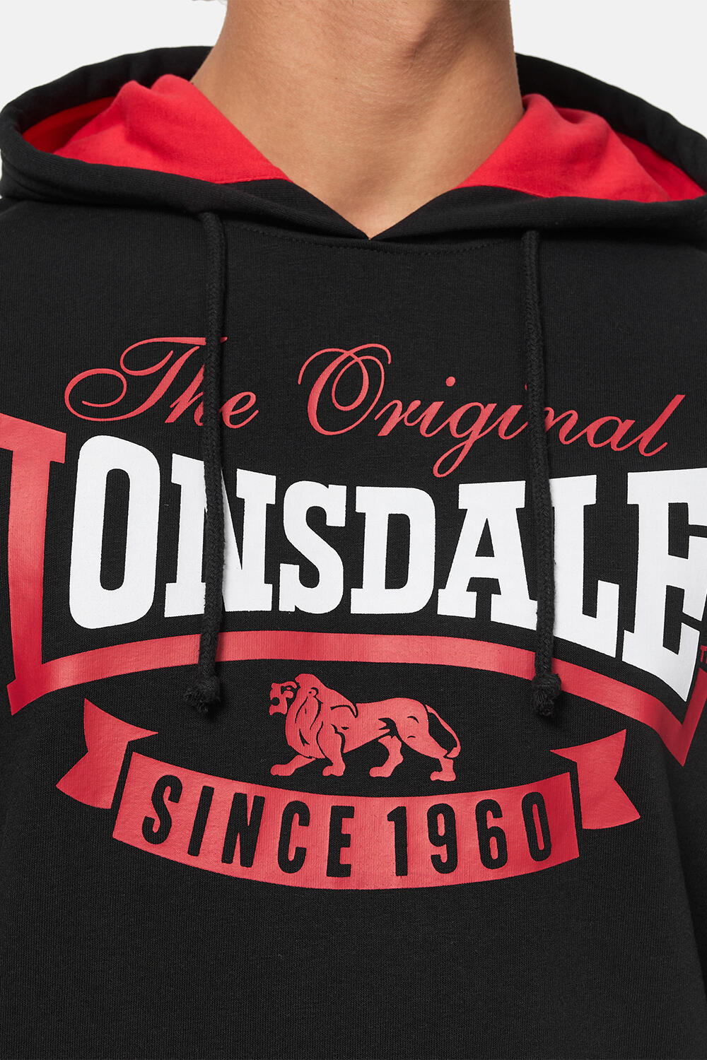 Hoodie Lonsdale Stotfield 3/4