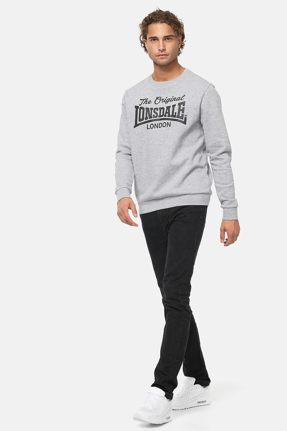 Camisola clássica com gola redonda Lonsdale Burghead 3/5