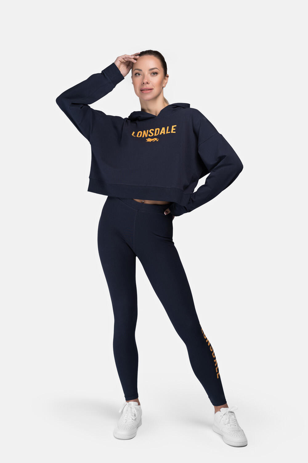 Sweatshirt à capuche femme Lonsdale Queenscliff 3/6