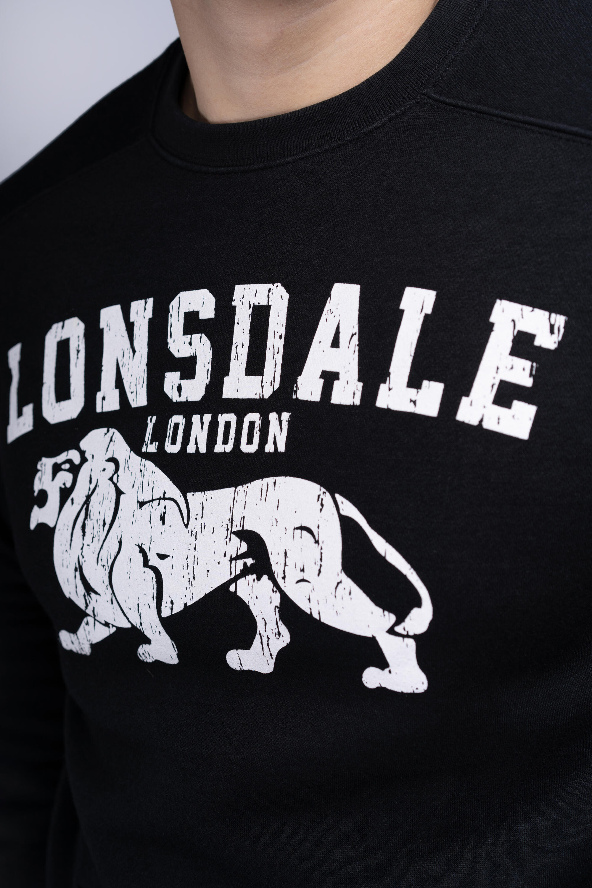 Felpa con scollo rotondo Lonsdale Kersbrook 5/7