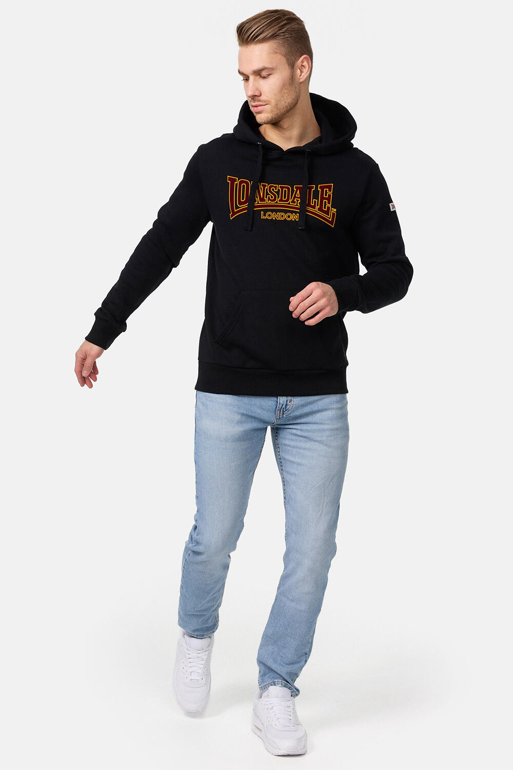 Felpa con cappuccio Lonsdale Classic Ll002 3/5