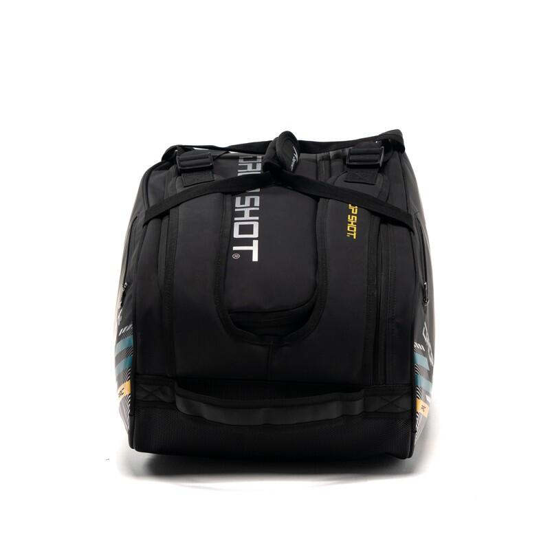 Padel Drop Shot Alsai Campa borsa per racchette padel, nera, unisex, WPT 3/5