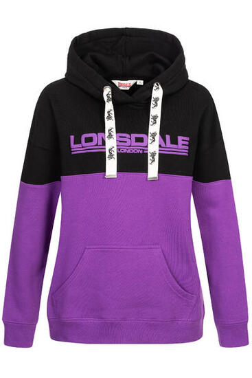 LONSDALE Dames sweatshirt met capuchon oversized WARDIE