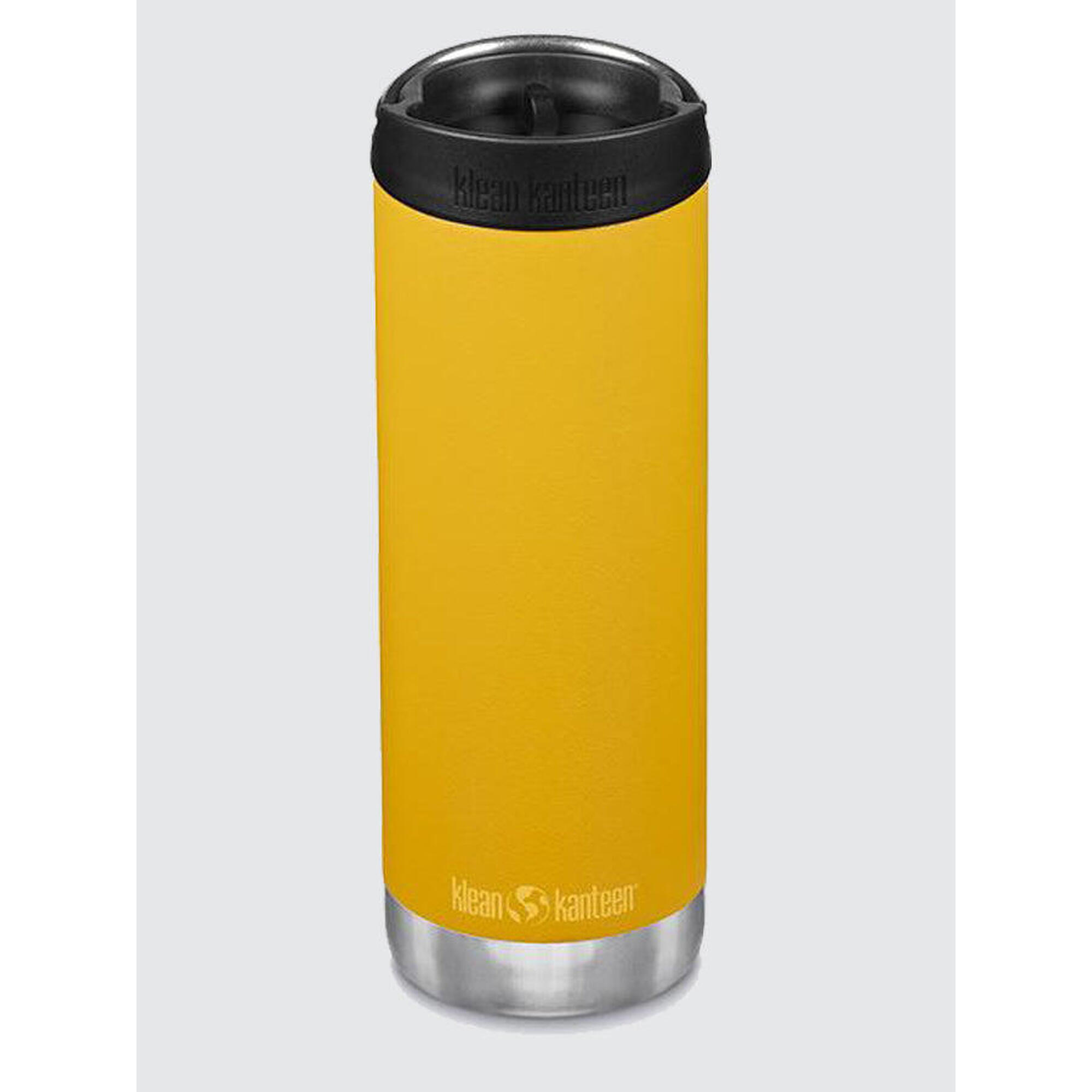 Klean Kanteen TKWide Insulated Bottle Café Cap 16oz (473ml) - Marigold 1/1