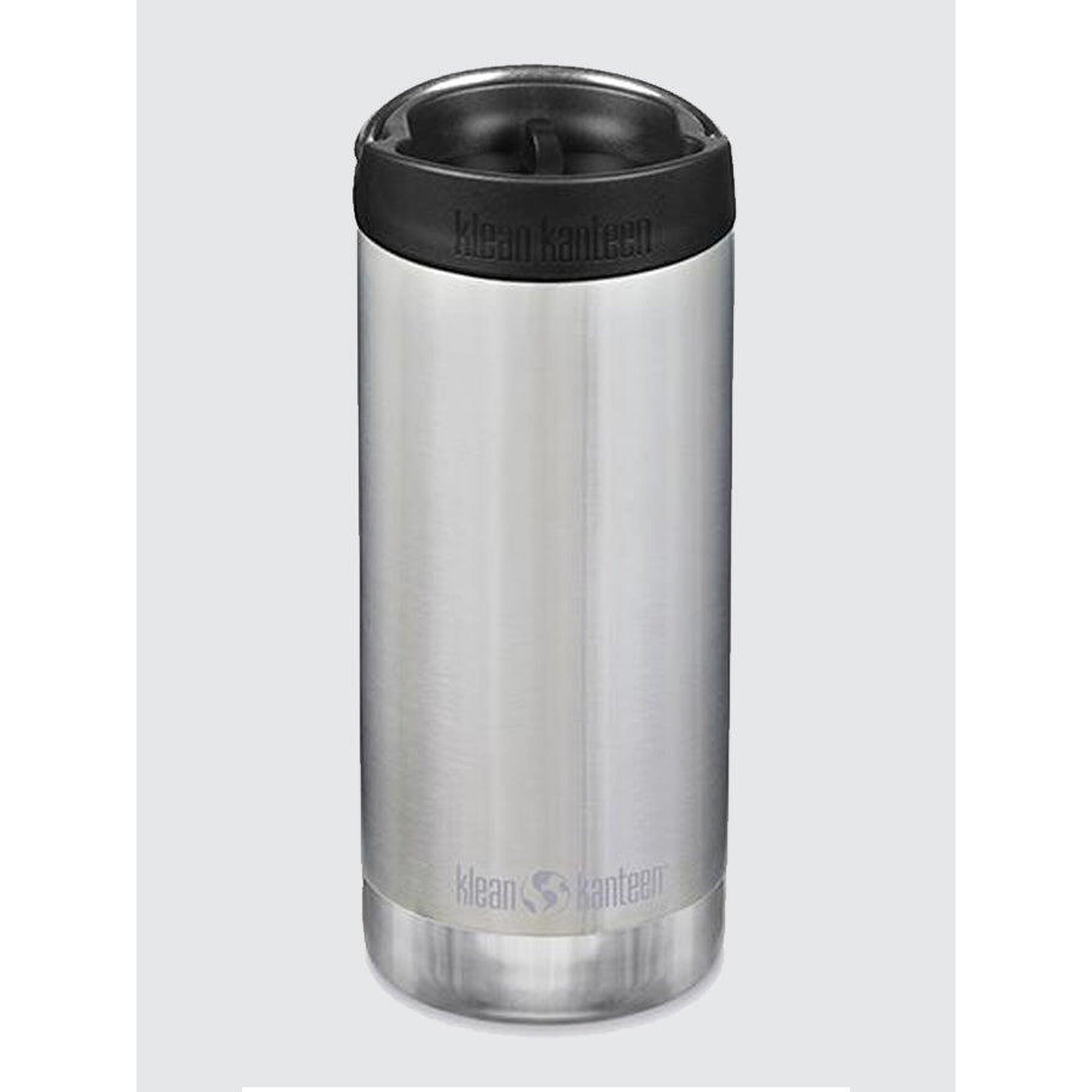 KLEAN KANTEEN Klean Kanteen TKWide Insulated Bottle 12oz (355ml) (Café Cap) - Stainless