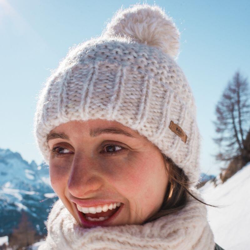 Gorro Aitane Cream para mujer