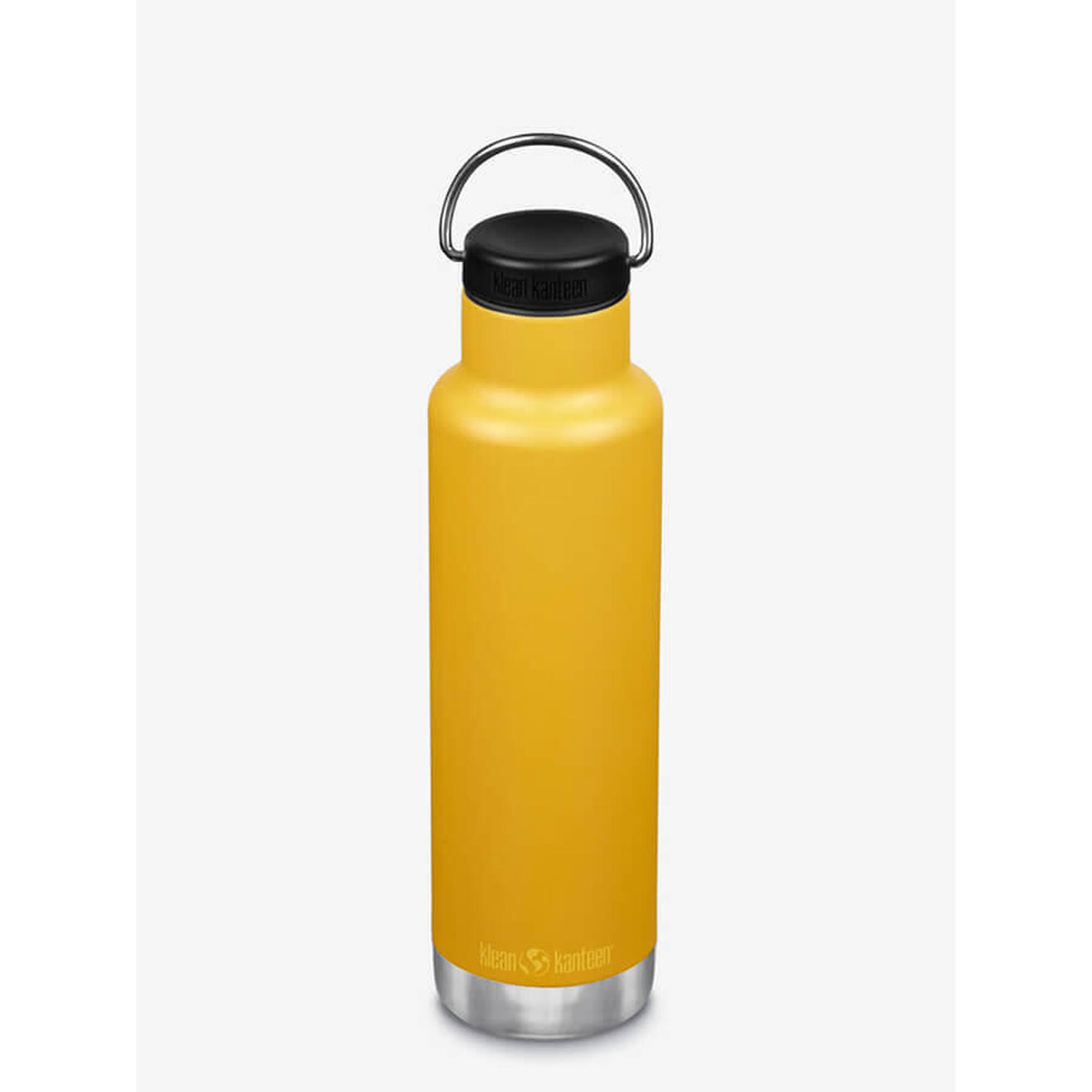 KLEAN KANTEEN Klean Kanteen Vacuum Insulated 592ml Classic Bottle With Loop Cap - Marigold