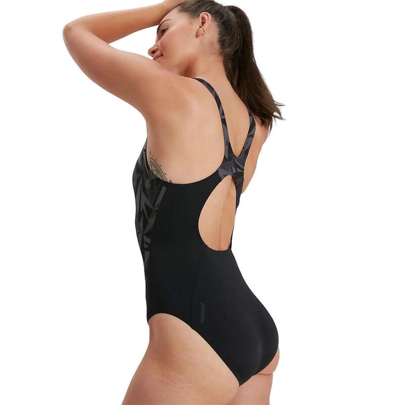 Einteiliger Badeanzug Frau Speedo Eco+ H-Boom Splice Muscleb