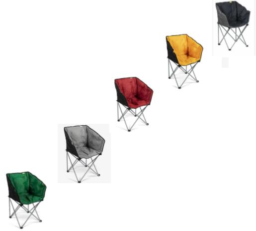 Kampa Tub Folding Camping Chair Fern 2/4