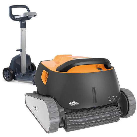 Robot électrique de piscine fond, parois et ligne d'eau programmable avec