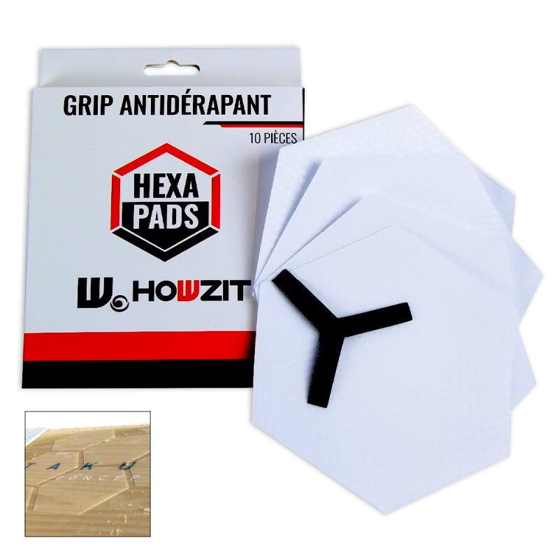 GRIP ANTIDÉRAPANT HEXAPADS - HOWZIT - 10 PCS -