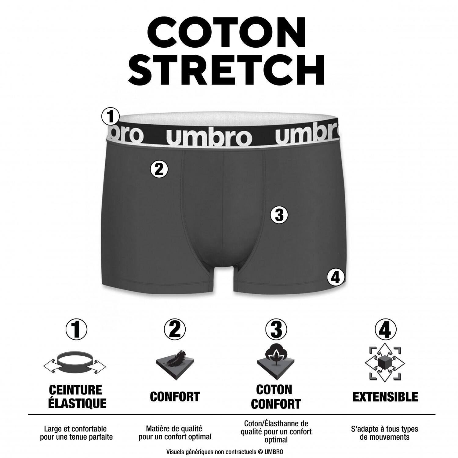 Pack Surprise de 6 Boxers coton homme 4/5