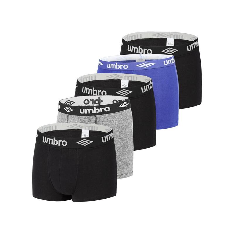 Lot de 5 Boxers coton homme uni