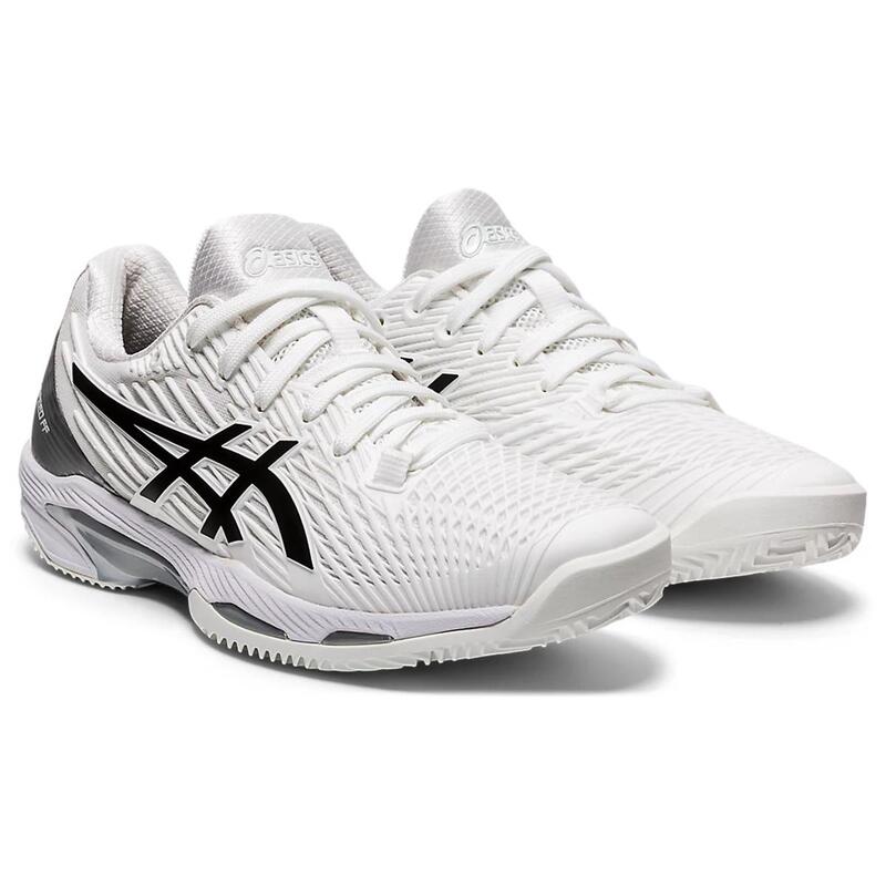 Asics Solution Speed Ff 2 Clay Blanco Negro Mujer 1042a134 100