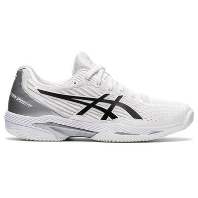 Asics Solution Speed Ff 2 Clay Bianco Nero Donna 1042a134 100