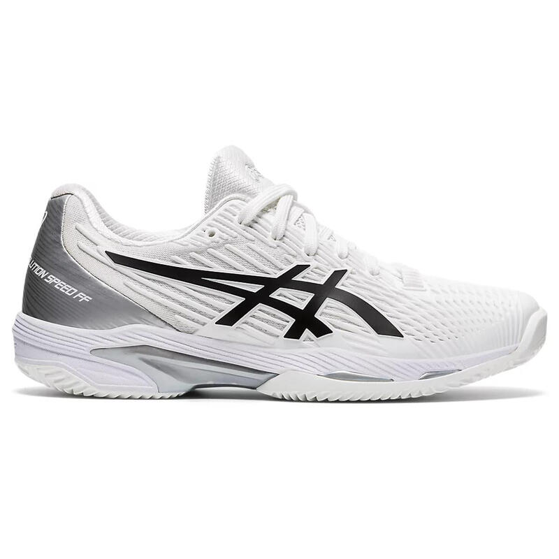 Asics Solution Speed Ff 2 Clay Branco Preto Mulher 1042a134 100