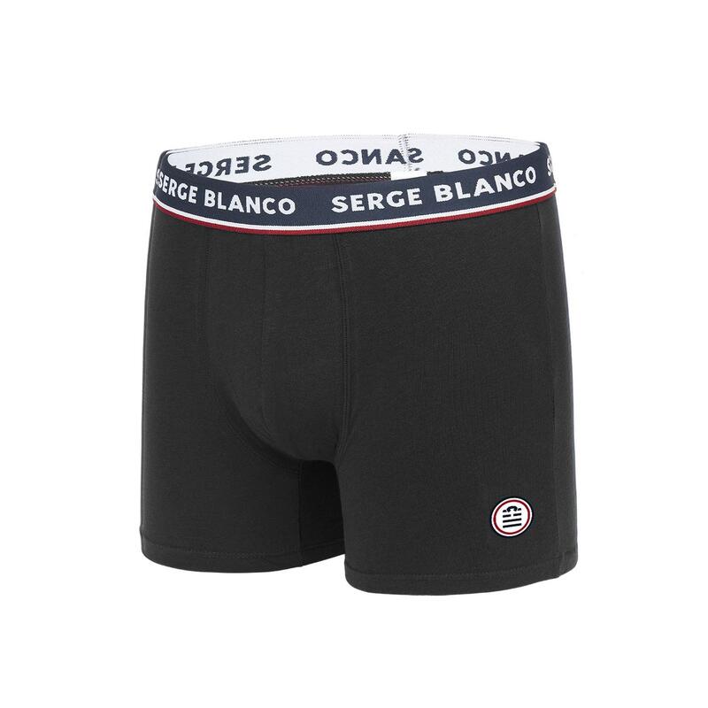 Lot de 4 Boxers Serge Blanco coton homme French