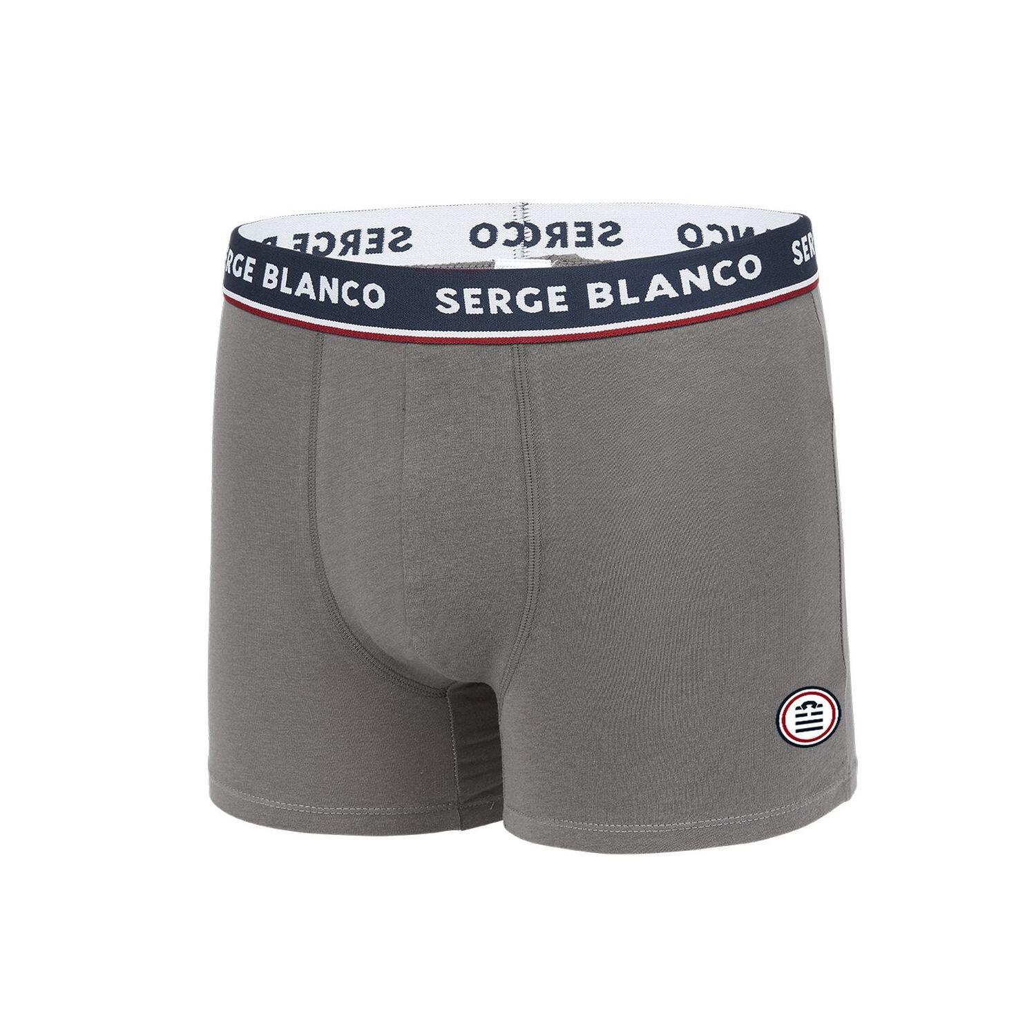 Lot de 4 Boxers Serge Blanco coton homme French 4/5