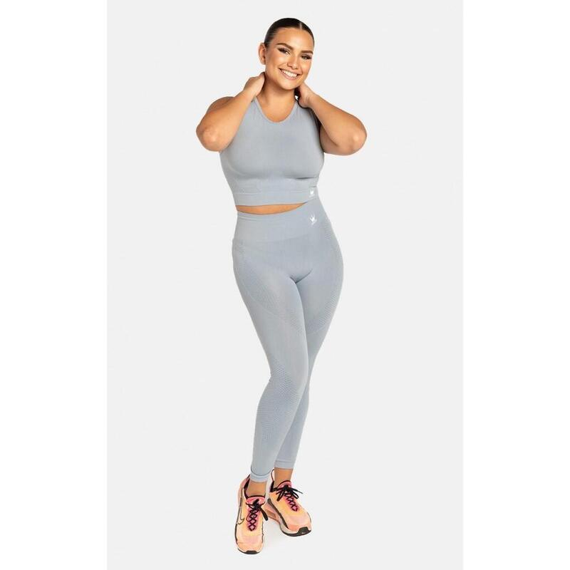 Legging Femme Fitness sans coutures Fibre Emana Taille haute Neptuno