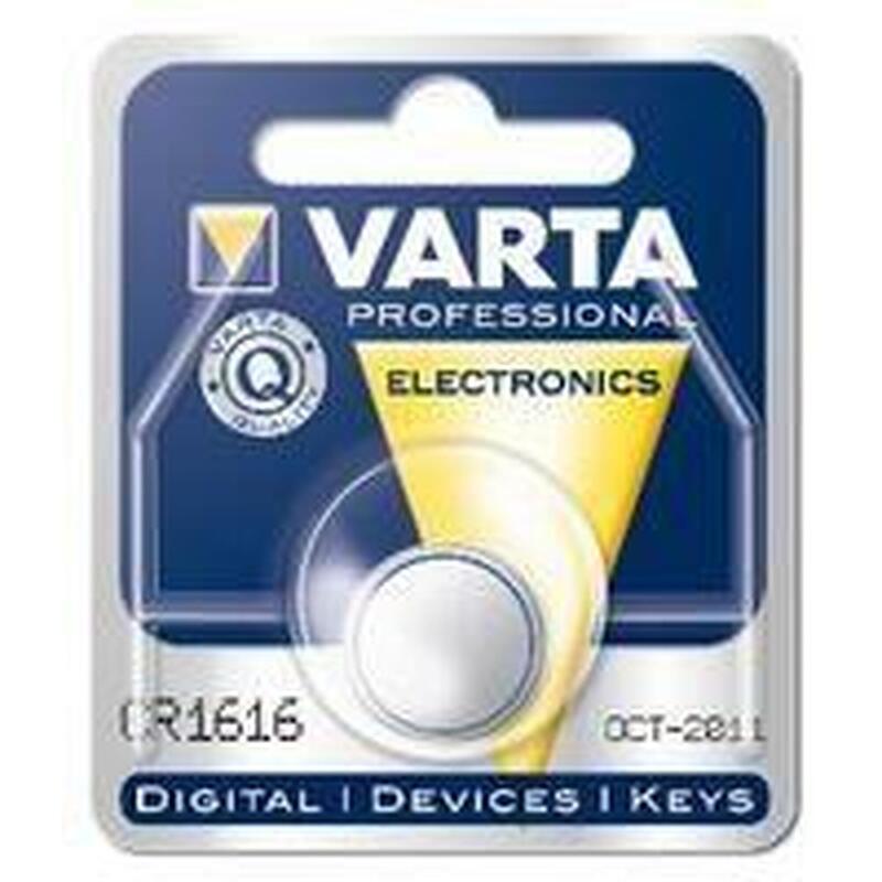 Batterie de cellules de bouton Varta 3V CR1616