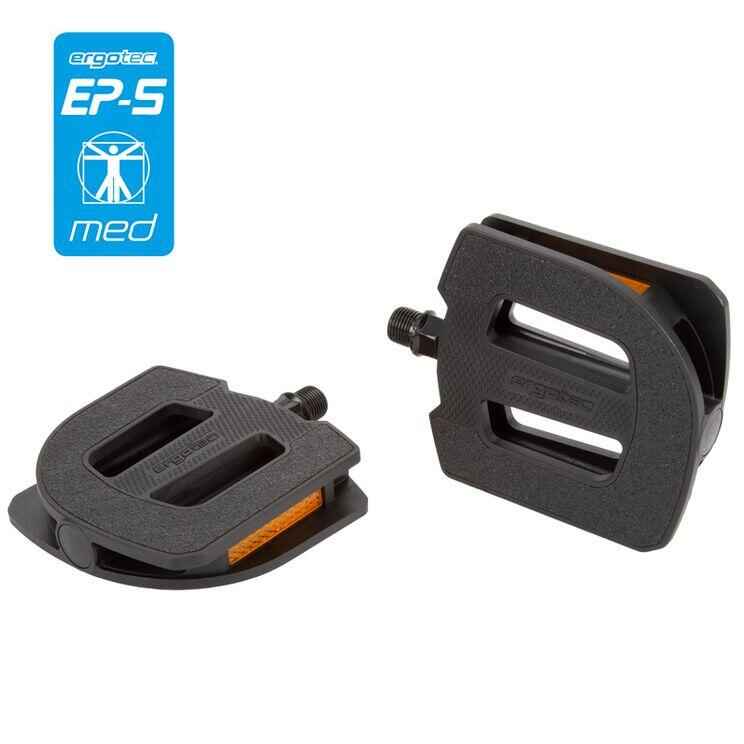 Platform Pedals EP-S Anti-Slip 9/16 Zoll Schwarz 2 Stück