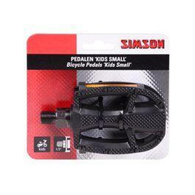 Pédales de Vélo Enfant Simson 1/2 Pouce Noir avec Réflecteurs web only      1700€     SIMSON Pédales de Vélo Enfant Simson 1/2 Pouce Noir avec RéflecteursVendu exclusivement en ligne   