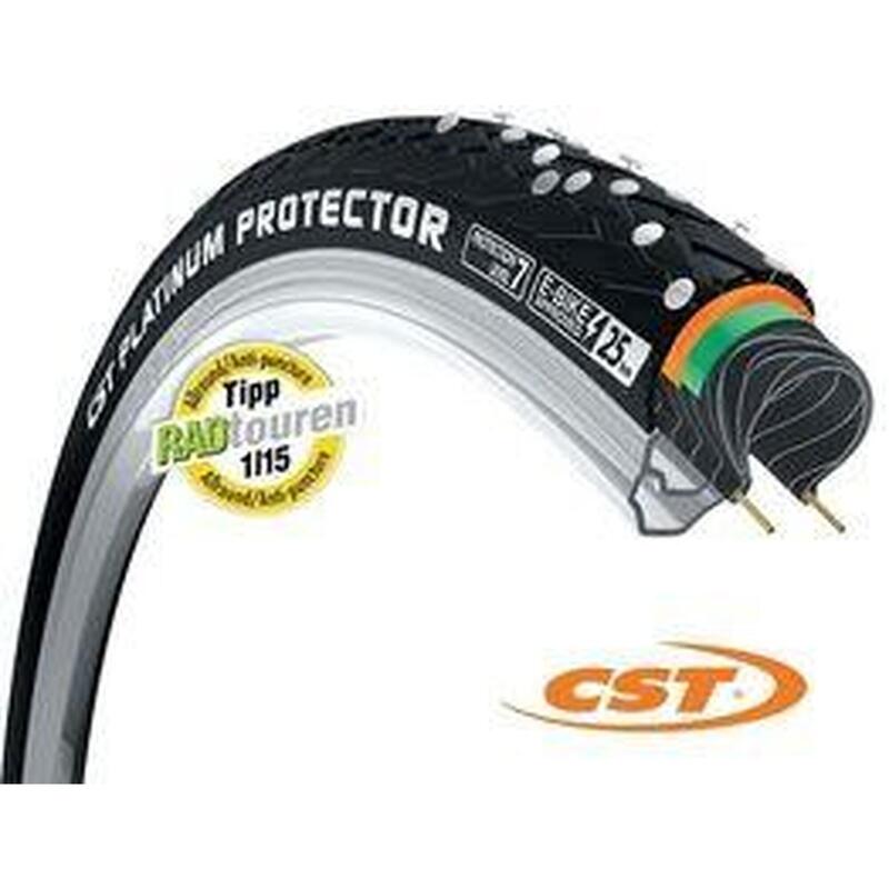 Pneumatico rigido con riflettore CST Platinum Protector 26x1.75 47-559