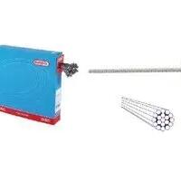Stainless steel T-head brake cables Elvedes (x100)