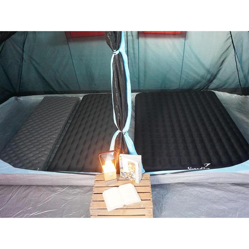 Matelas de camping Elite Air Single – gonflable ultra-léger – 200x135cm