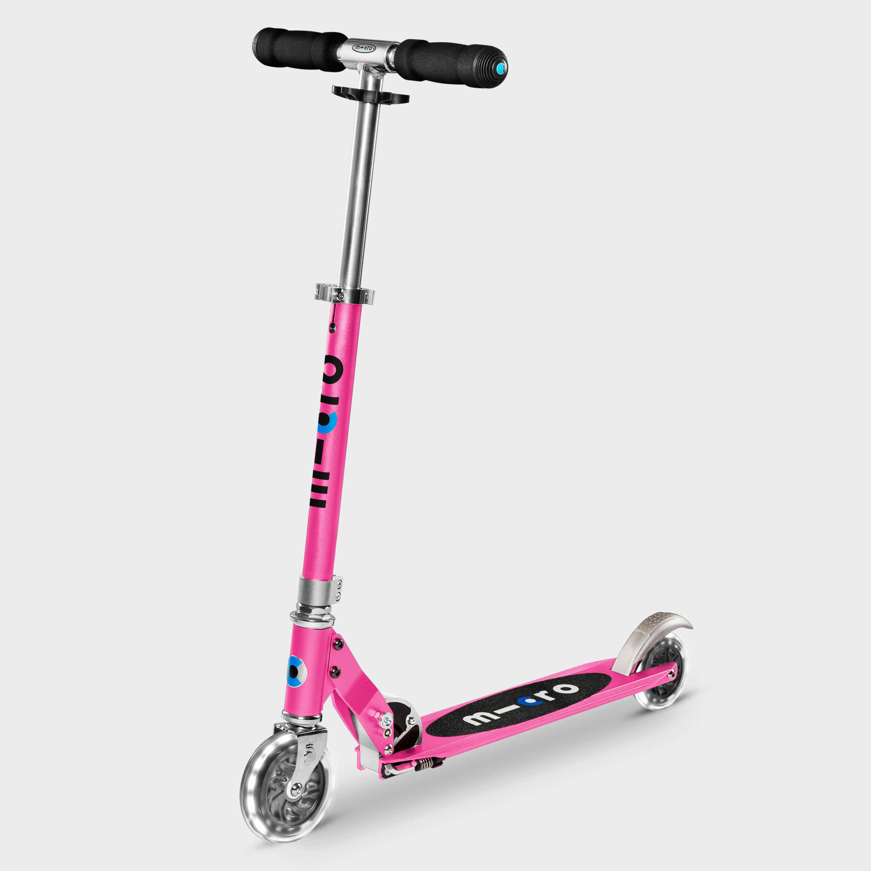 Sprite Scooter Lightweight & Light up Wheels Pink MICRO Decathlon