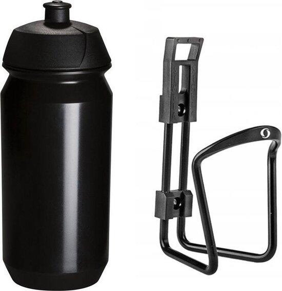 PRO SPORT LIGHTS Bidonhouder met Bidon Tacx 500cc - Zwart - Aluminium