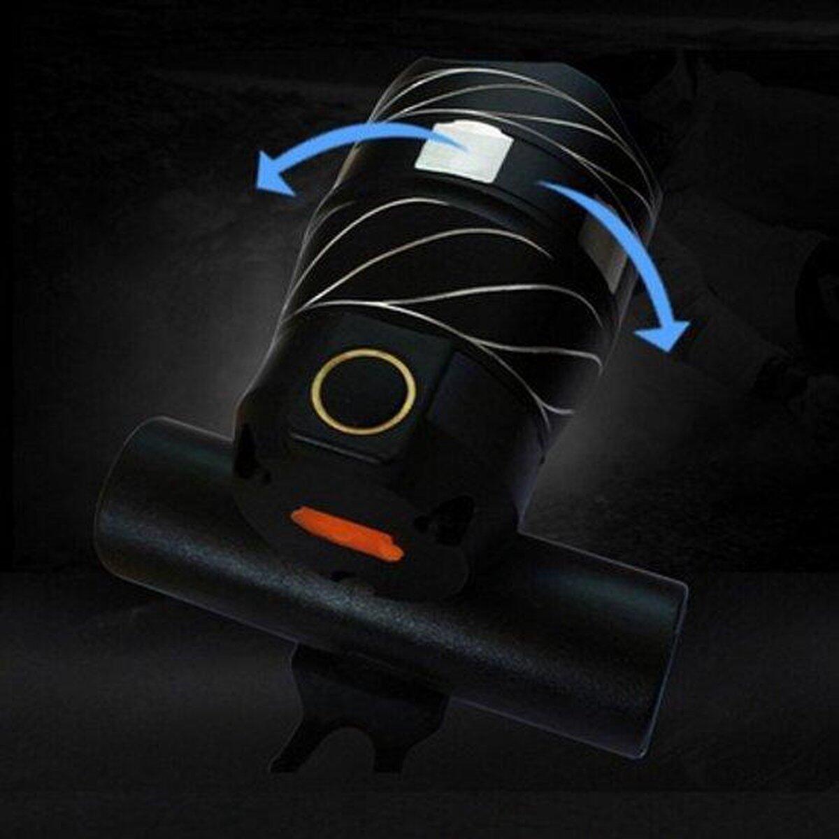 Juego de luces para bicicleta de 450/120 lúmenes, recargable por USB 5/5