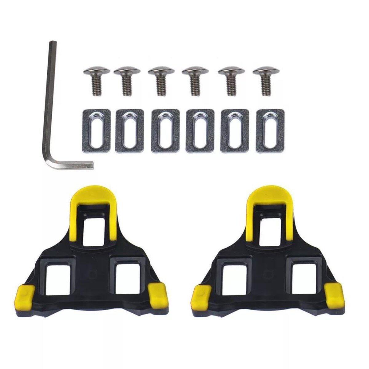 Schoenplaatjes Compatibel Shimano SPD.SL 6° hoekspeling 3/6