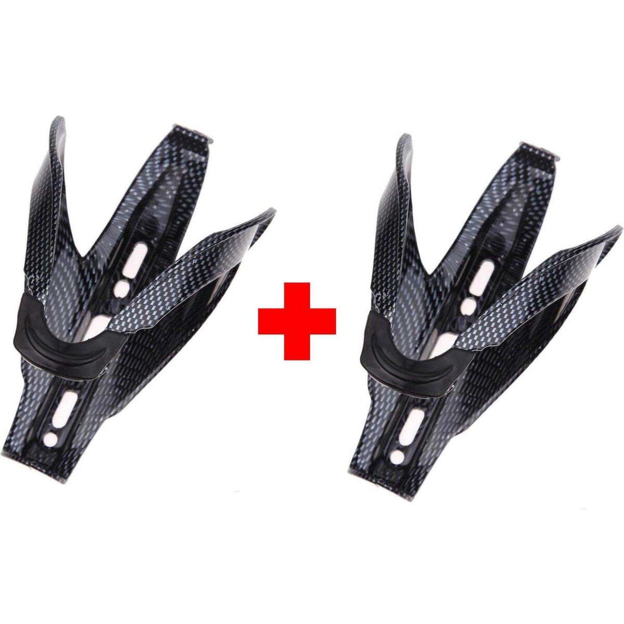 PRO SPORT LIGHTS 2x Bidonhouder Custom Race Carbon Drinkbus Houder Universeel