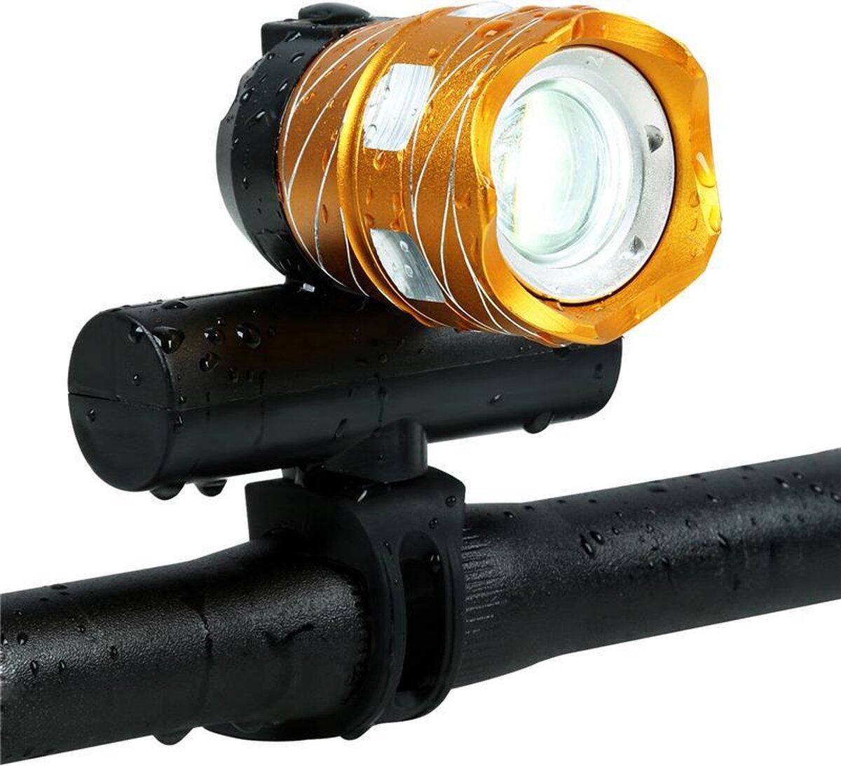 Luz delantera para bicicleta - 450 lúmenes - Negra 3/5