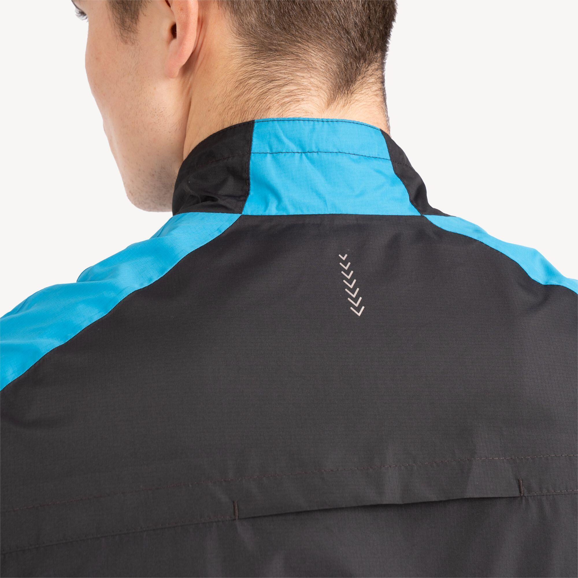 MEDIANT Men's waterproof jacket (Blue/black)