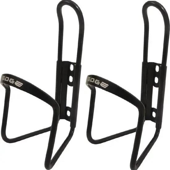 Bottle cage 2x Aluminium  – Black