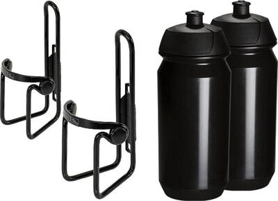 2x shiva bidon - 2x bidonhouder - drinkflessen & drinkbushouders