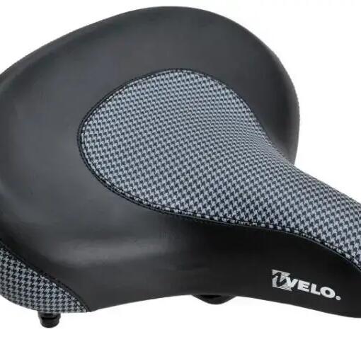 Bicycle saddle Comfort Cruiser bicycle Black and white