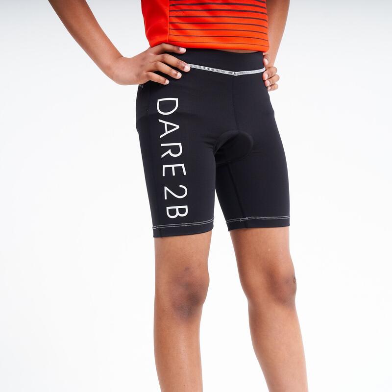 Pantaloncini Da Ciclista Bambini Dare 2b Gradual Nero