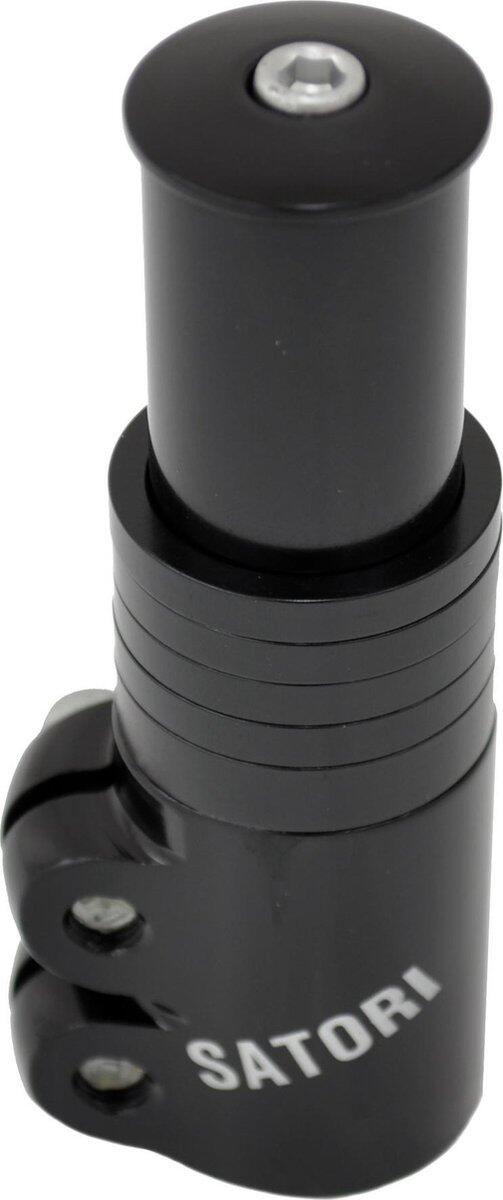 SATORI Stuurpen Hoogte Adapter 28,6/120 Zwart