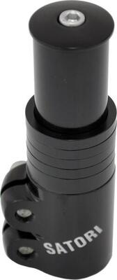 Stuurpen hoogte adapter 28.6/120 zwart
