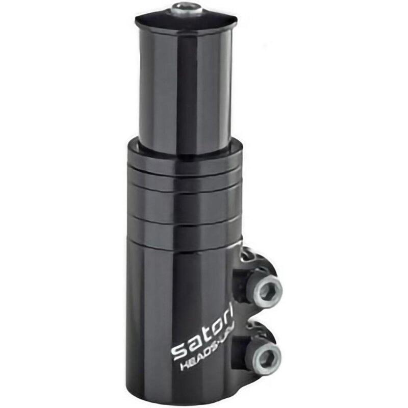 Adaptor pipă aheadset Satori Up-4 cu distanțiere - negru mat