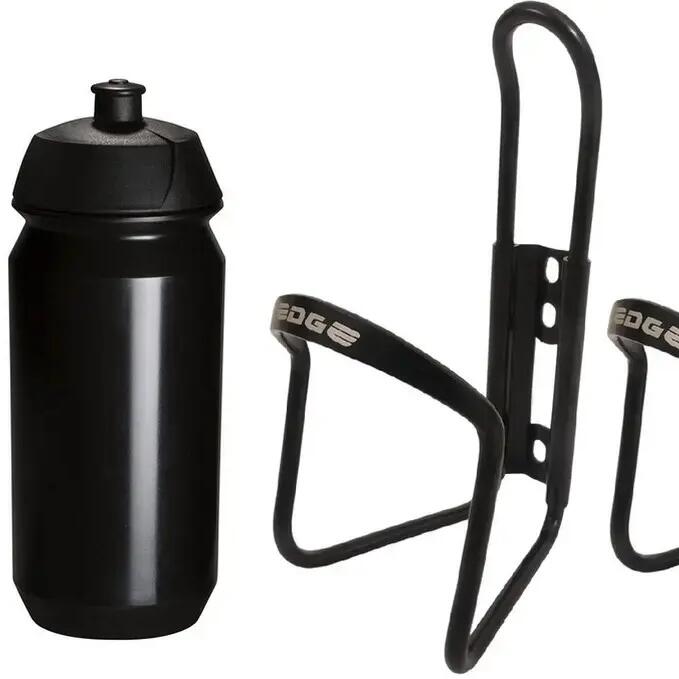 2x Shiva water bottle - 2x bottle cage - bicycle